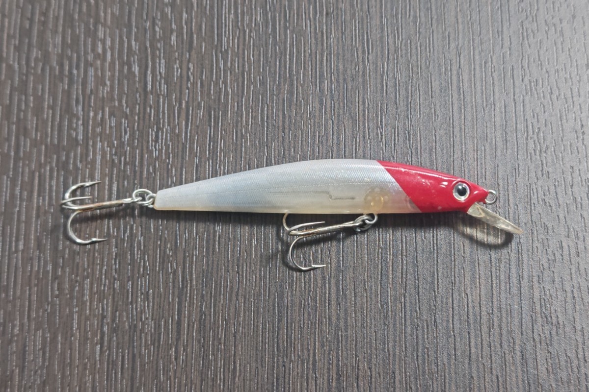 【中古品】 バスデイ シュガーミノー Bassday SUGAR MINNOW 95 F フローティング Floating # 廃盤 ブラックバス レイクトラウト シーバス_画像2