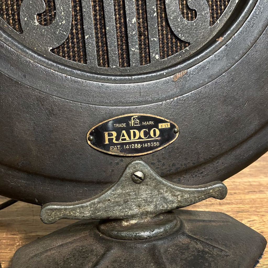  valuable antique RADCO speaker Vintage gramophone radio vacuum tube electro- . Taisho antique goods history materials retro that time thing operation not yet verification Junk 
