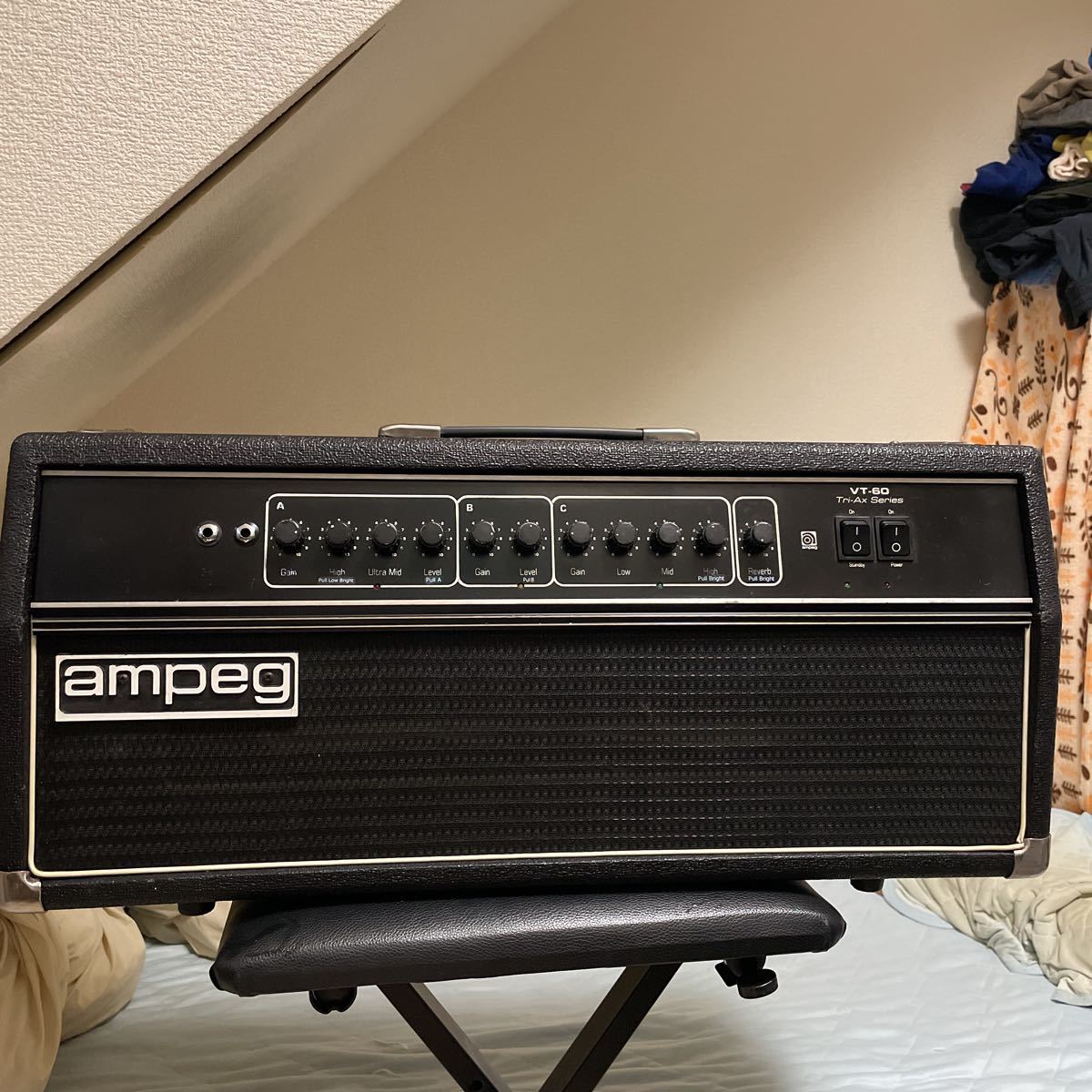 AMPEG VT-60 ALL TUBE GUITER AMP 真空管ギターアンプHED 60W 希少品_画像1