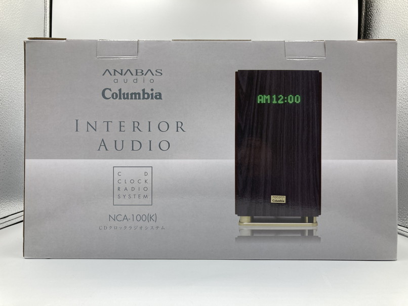 未使用品 ANABAS audio Columbia NCA-100(K) CDクロックラジオシステム ユーキャン 429202000002_画像1