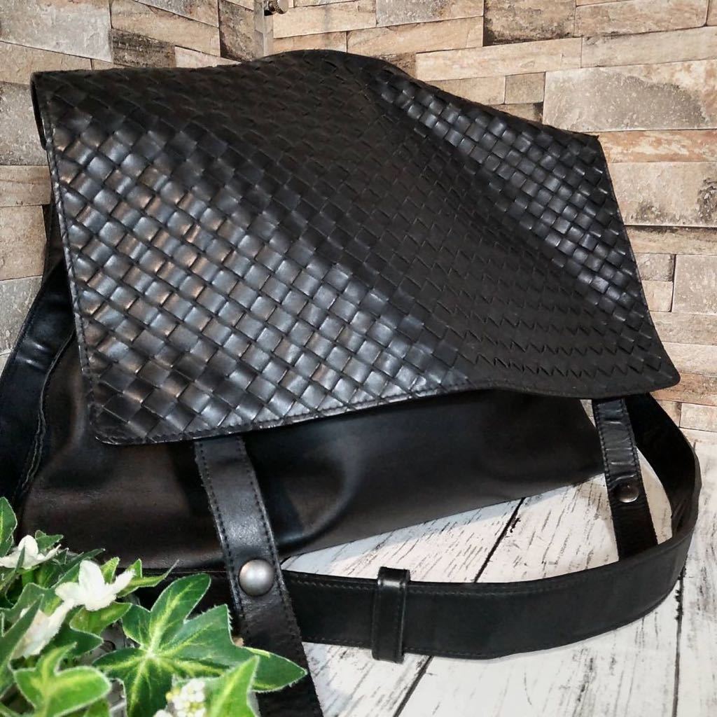 1円【ほぼ未使用！】BOTTEGA VENETA ボッテガヴェネタ ショルダー