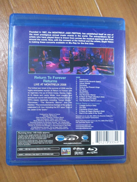 Blu-ray# return *tu* four ever * live * at *mon tray 2008 # bonus truck attaching 