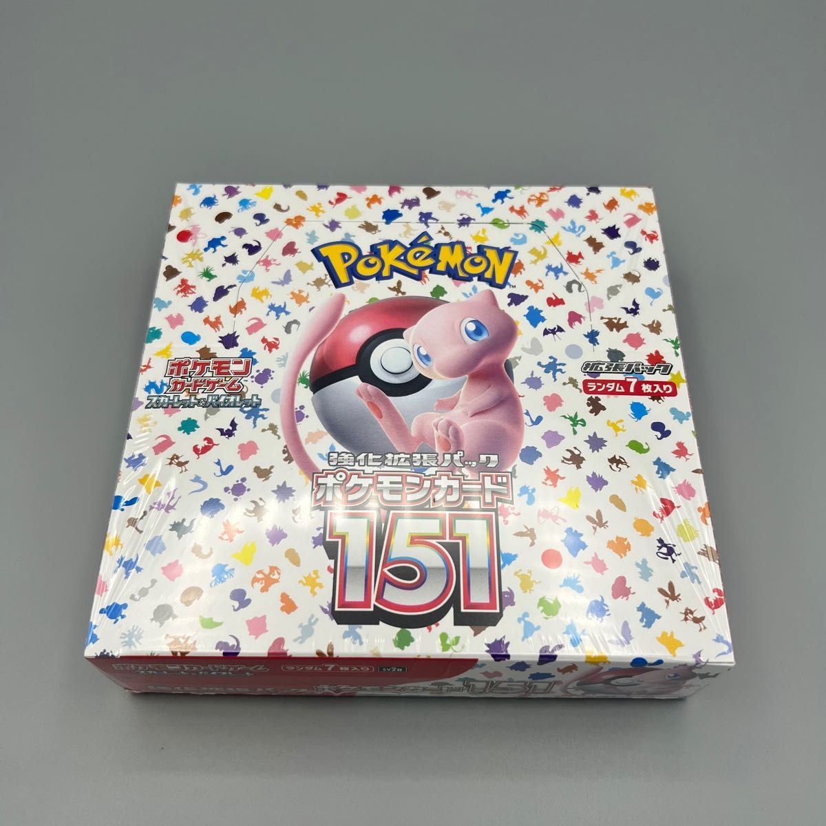 シュリンク付き】ポケカ ポケモンカード 151 BOX 角凹みあり｜PayPayフリマ