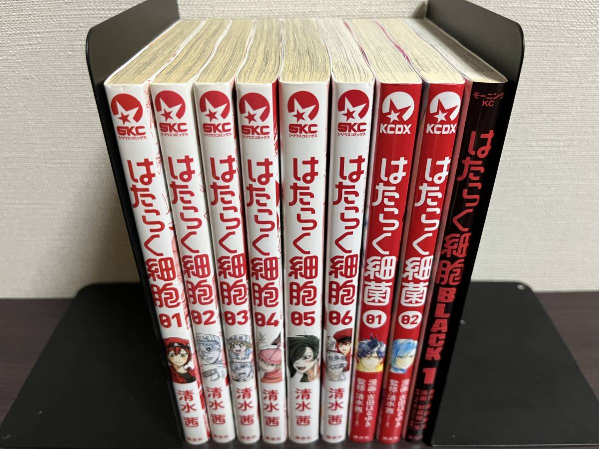 はたらく細胞全巻はたらく細菌全巻他25冊セット 即決 送料無料『はたらく細胞 1-6巻/全巻セット+はたらく細菌 2