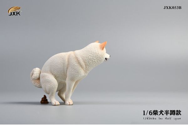 Mr.Z 1/6 サイズ シバイヌ 柴犬 可愛い 滑稽 犬 動物 リアル フィギュア おもちゃ 模型 樹脂 犬好き 誕生日 プレゼント 置物 (053B)_画像4