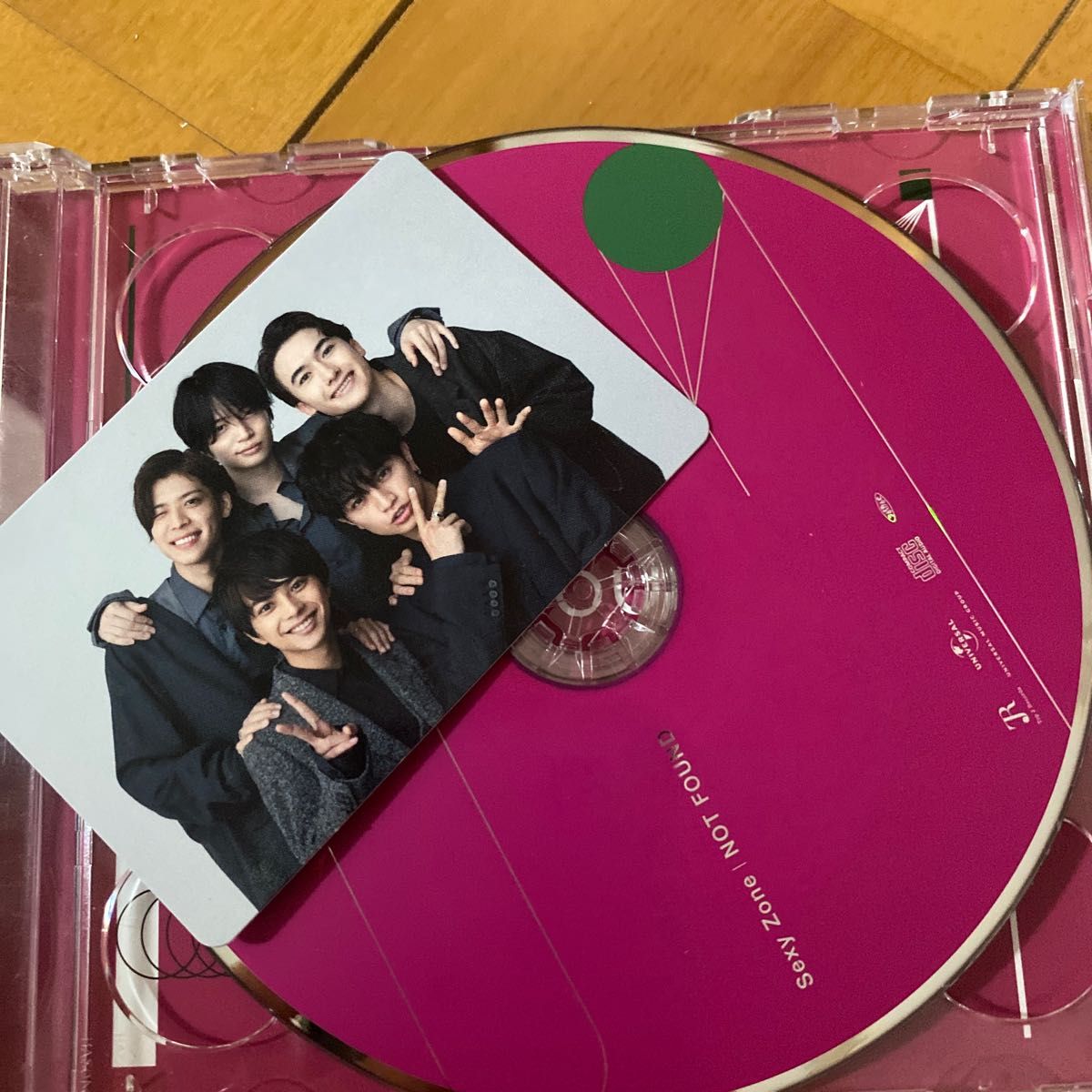 NOT FOUND 初回限定盤A DVD付 CD Sexy Zone 倉庫S
