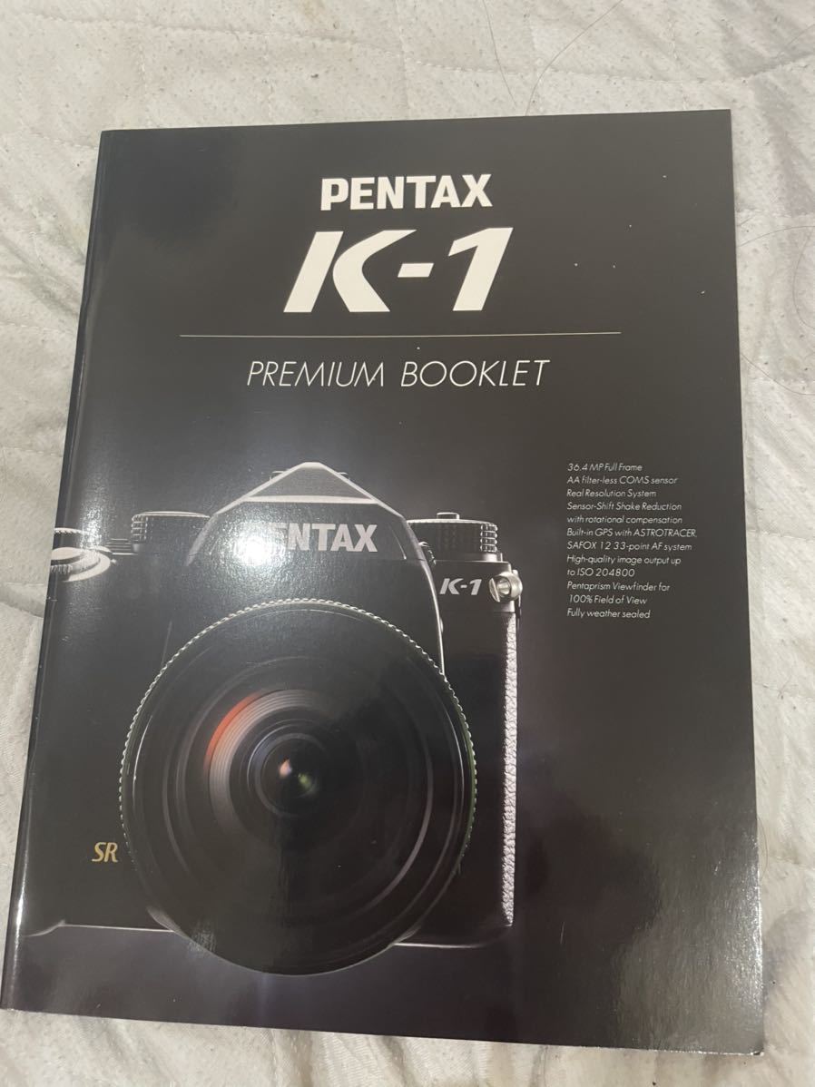 PENTAX k-1 プレミアムキャンペーン　本革カメラストラップ　非売品　貴重レア
