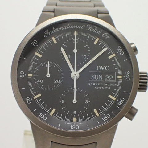 最終値下げ ☆IWC GSTクロノグラフ Ref.3707 チタンケース&ブレス