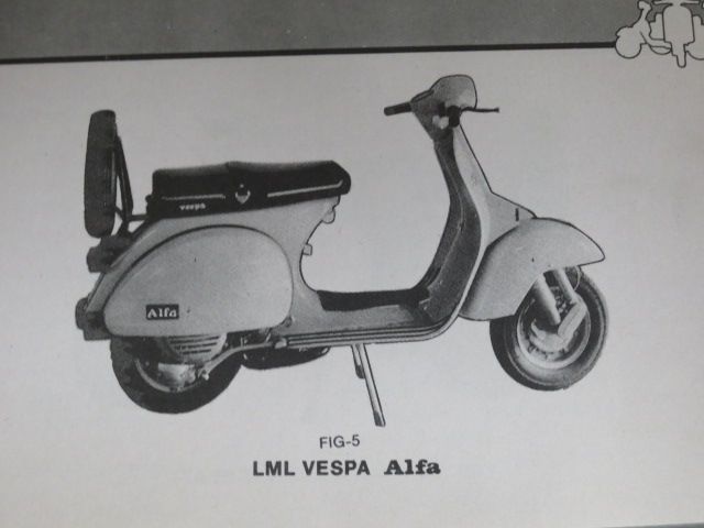 vespa ベスパ LML 150 配線図有 英語 オーナーズハンドブック オーナーズマニュアル 取扱説明書 使用説明書 送料無料_画像6