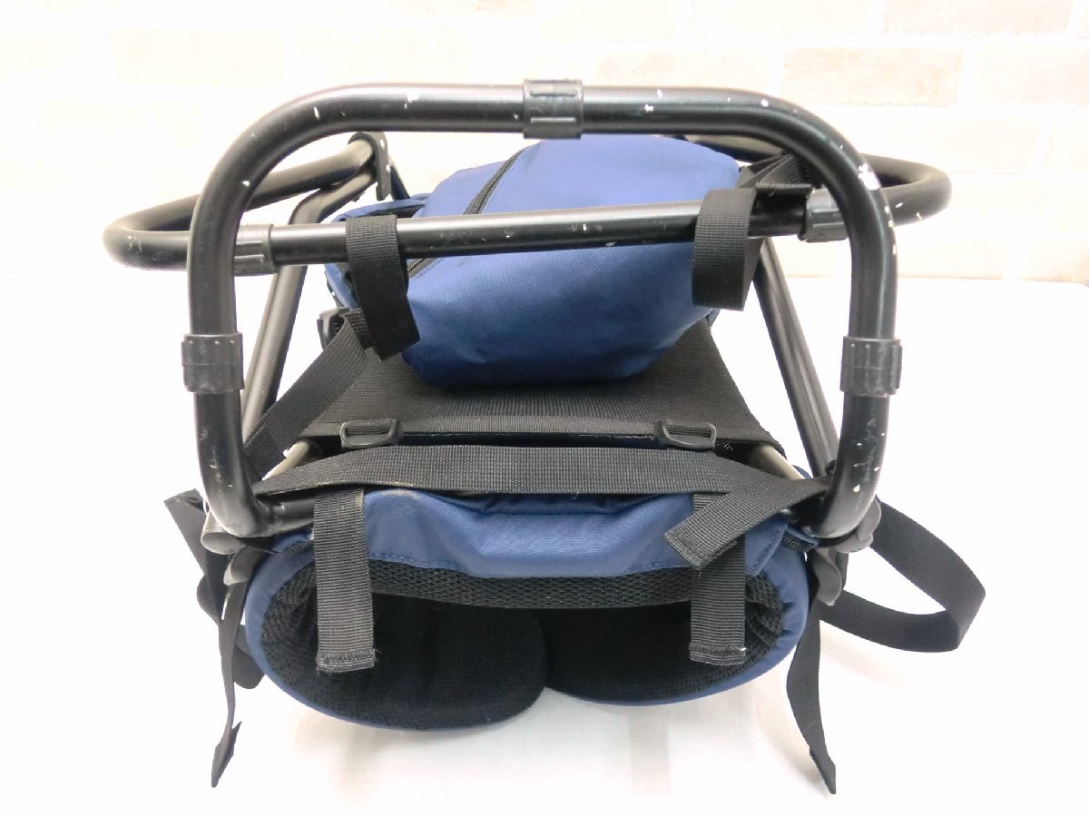 #[ used ]mont*bell Mont Bell baby carrier navy series indigo backpack mountain climbing rack for carrying loads ( large )