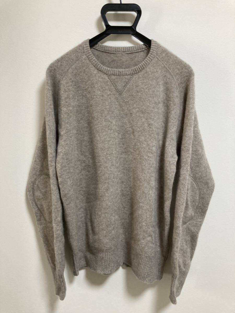 インディゴAM Yindigo AM カシミアスウェットcashmere sweat カシミヤセーターニット Denis colomb