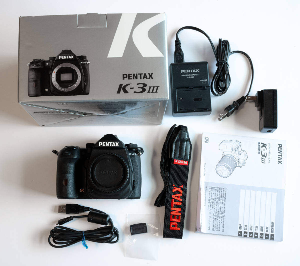 破格値下げ】 １年保証 中古 美品 ホワイト ボディ K-50 PENTAX