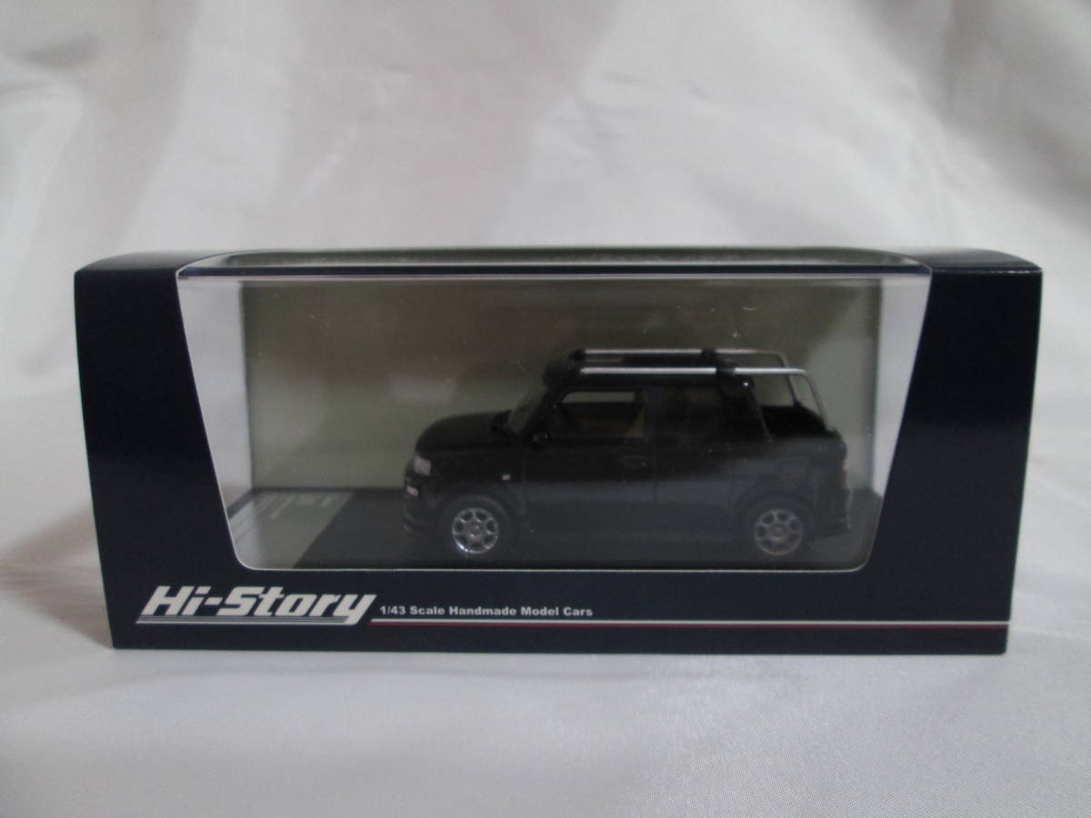 ハイストーリー　1/43　トヨタ　BB　OpenDeck（2001）Black【新品】_画像10