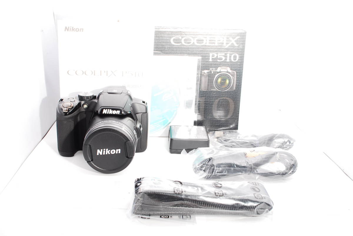 SALE】 〓使用感なく非常に綺麗〓Nikon ニコン 元箱 付属品完備 P510