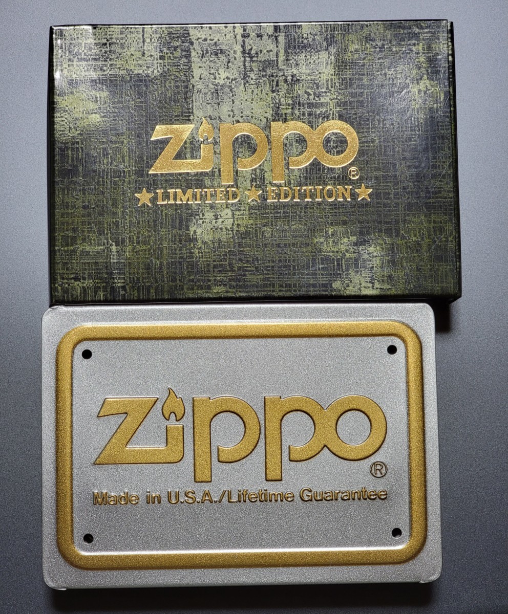 新品未使用　ジッポ　20万個　突破記念　1000個限定品　チェーン付き　zippo