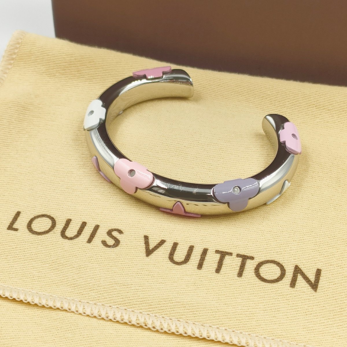 一番の S2371○LOUIS VUITTON ブレスレット M64406 バングル