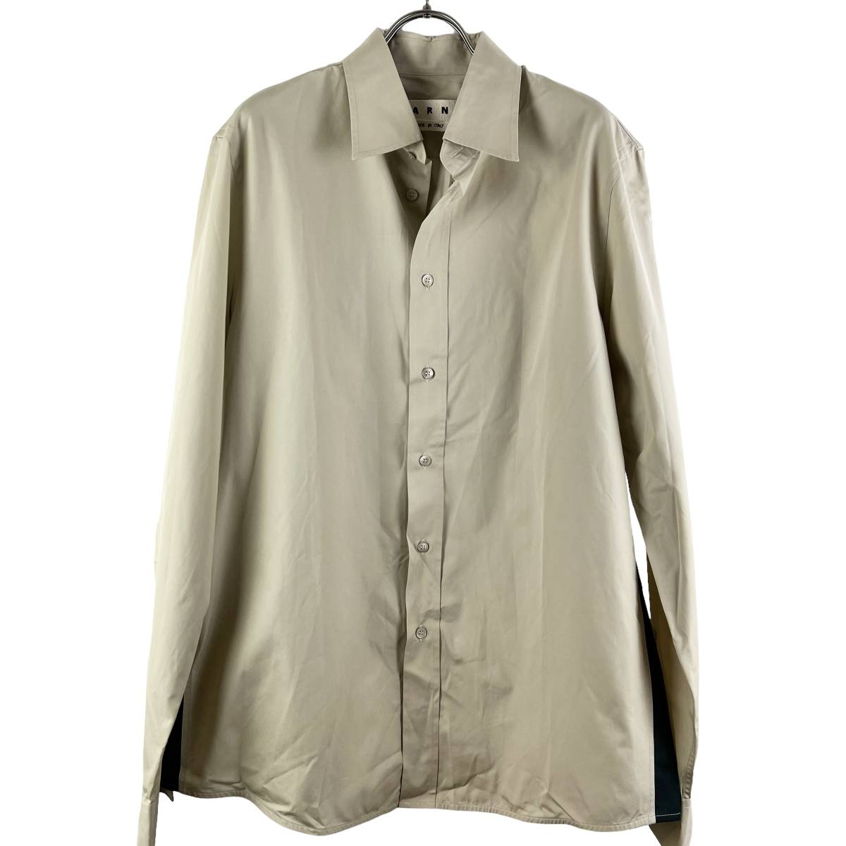 MARNI(マルニ) Underarm Stripe Longsleeve Shirt (beige)_画像1