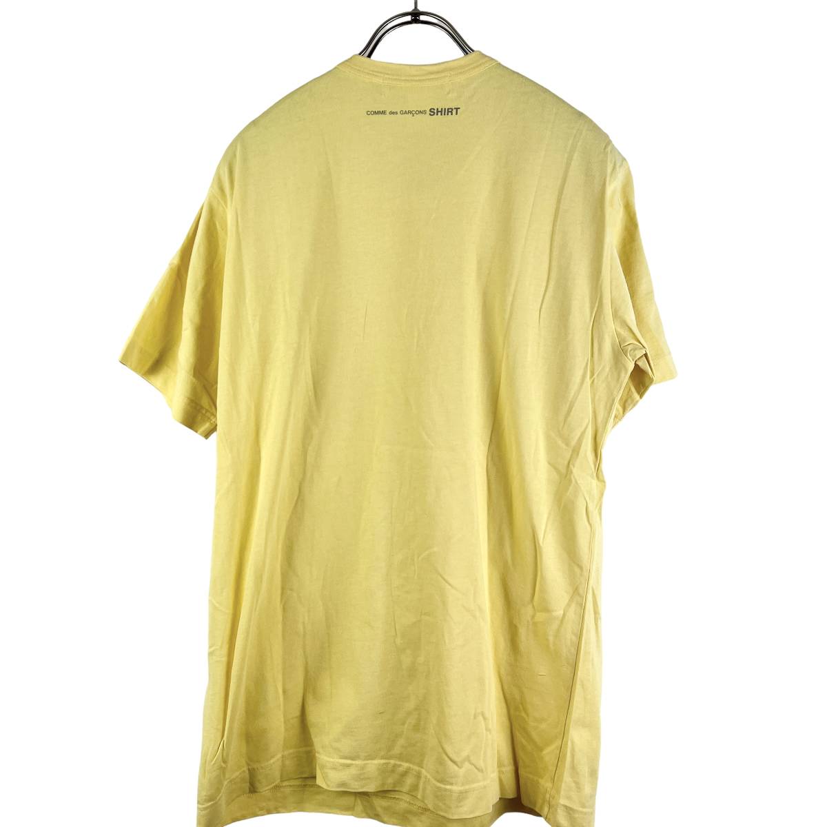 COMME des GARCONS (コムデギャルソン) Cotton Shortsleeve T Shirt (yellow)