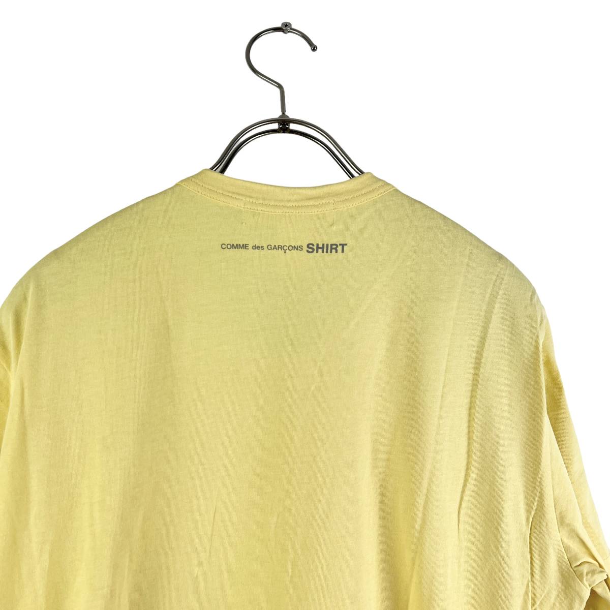 COMME des GARCONS (コムデギャルソン) Cotton Shortsleeve T Shirt (yellow)