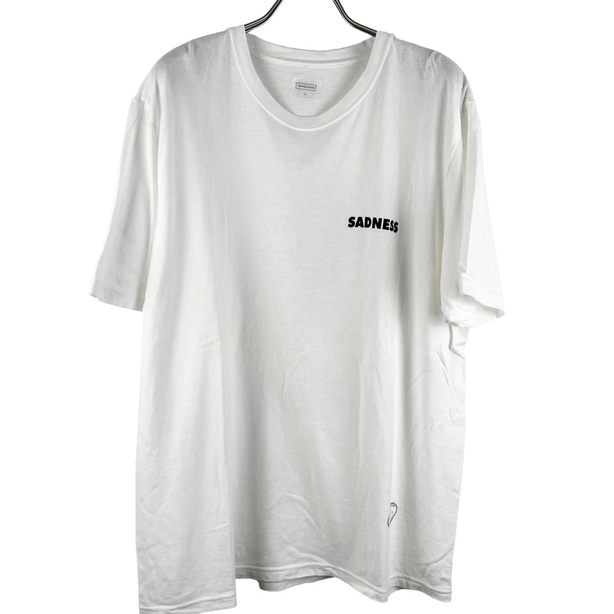 TANGTANG DESIGN(タンタンデザイン) Sadness Shortsleeve T Shirt (white) Yahoo!フリマ（旧）のサムネイル