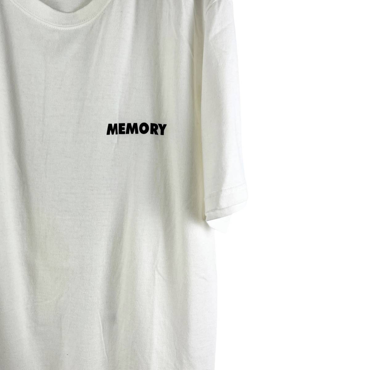 TANGTANG DESIGN(タンタンデザイン) MEMORY Print Shortsleeve T Shirt (white)