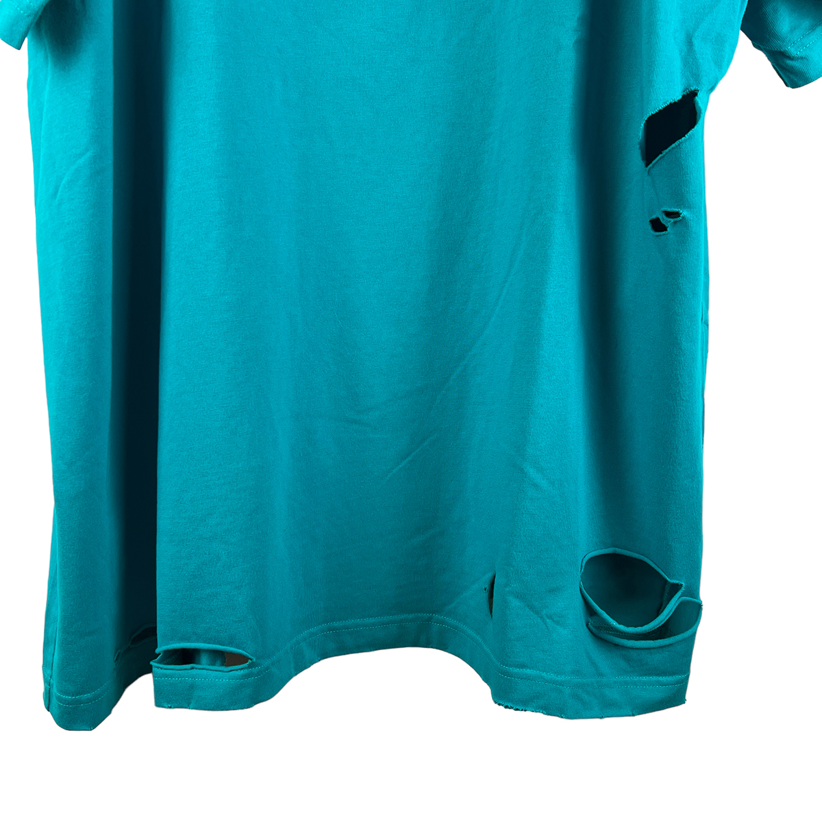 Balenciaga(バレンシアガ) Damage Design Shortsleeve T Shirt (blue)_画像4