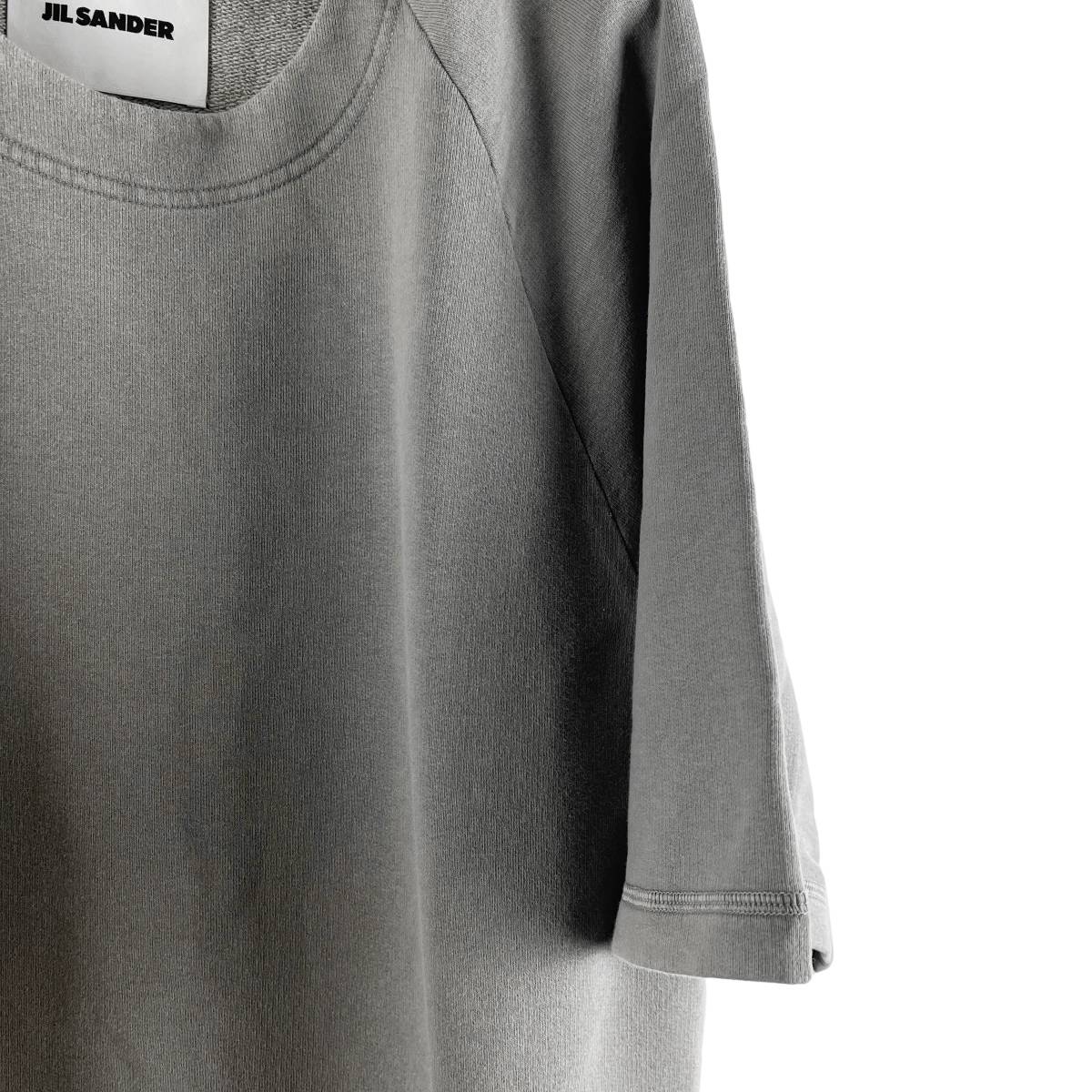 JIL SANDER（ジルサンダー）Coolneck Shortsleeve Comfort T Shirt (grey)_画像3