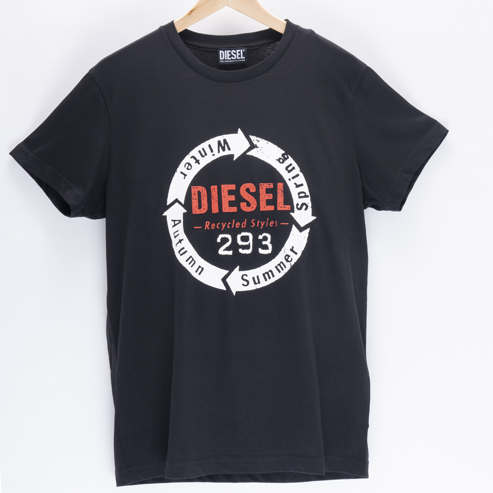 XL/【匿名発送】新品 DIESEL ディーゼル ロゴ Tシャツ DIEGO-C1 メンズ レディース ブランド カットソー 黒_画像3
