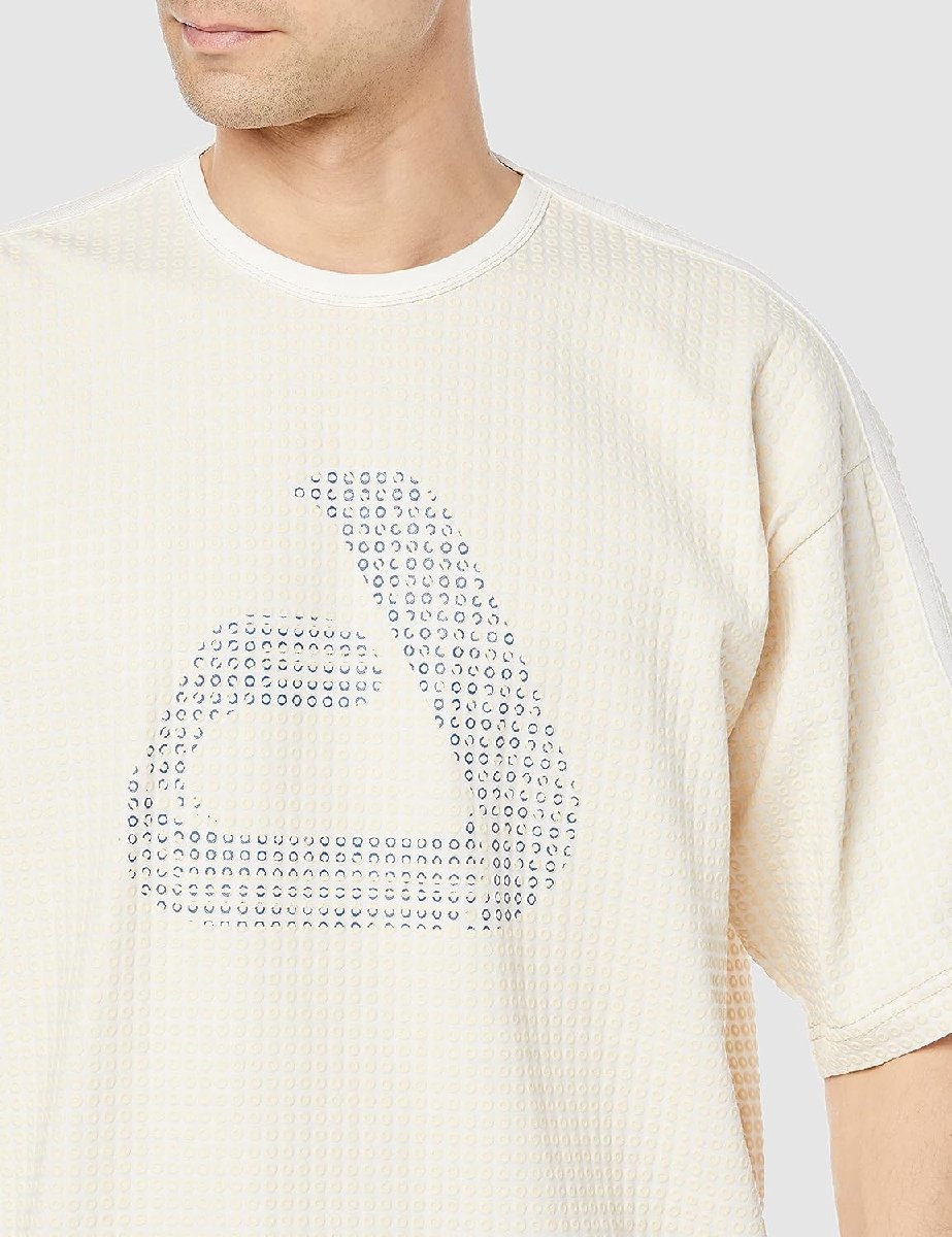 S/【匿名発送】新品 DIESEL ディーゼル ロゴ Tシャツ T-HON メンズ レディース ブランド ビッグシルエット カットソー ベージュ_画像2