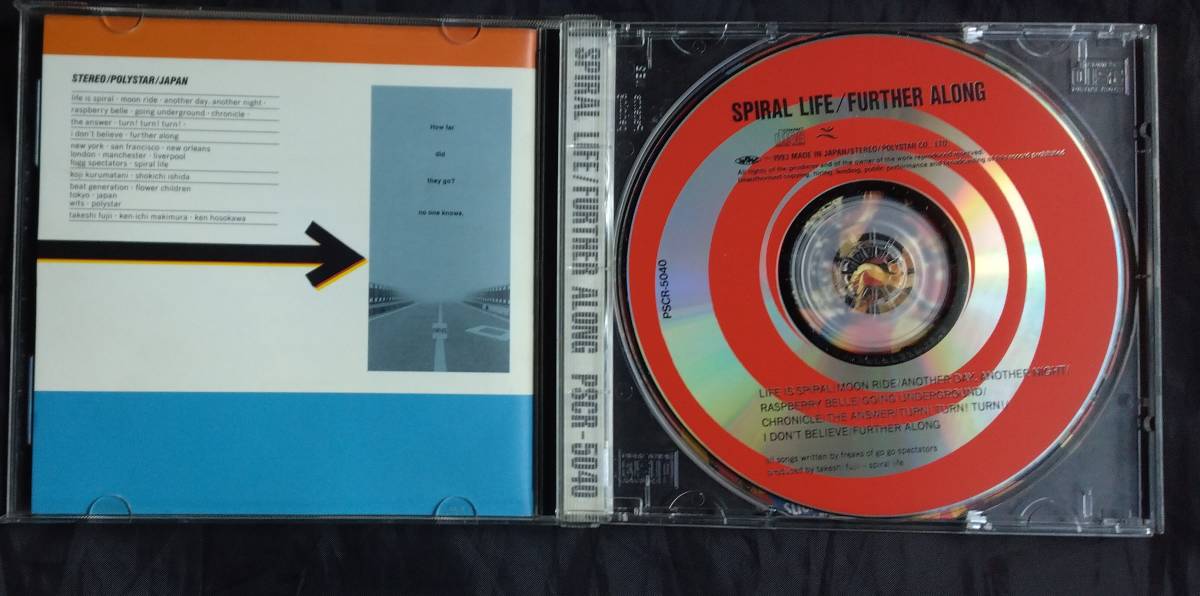 CD/SPIRAL LIFE/FURTHER ALONG/スパイラル ライフ /ファーザー アロング/pscr-5040_画像2