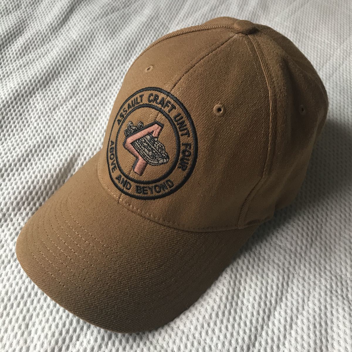 米軍　米海軍　海兵隊　【7-3/4 -61.5】ベースボールキャップ　XL ビッグサイズ コヨーテブラウン　特殊部隊　coyote brown 大きい帽子　3