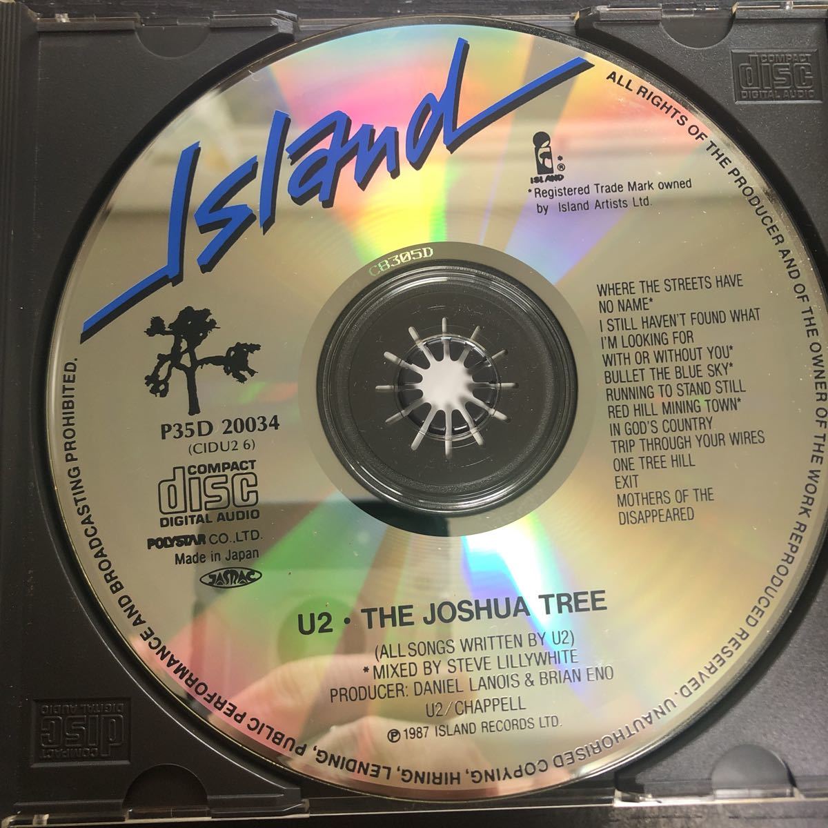 CD／U2／ヨシュア・トゥリー_画像3