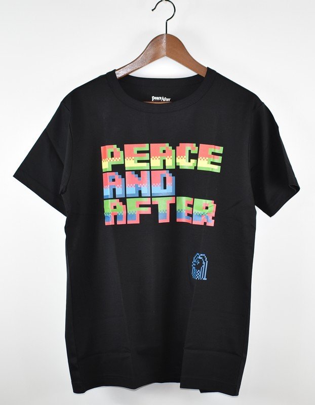 Peace and After/ピースアンドアフター　プリントTシャツ　PA-20INTE-09　サイズ：S　カラー：ブラック