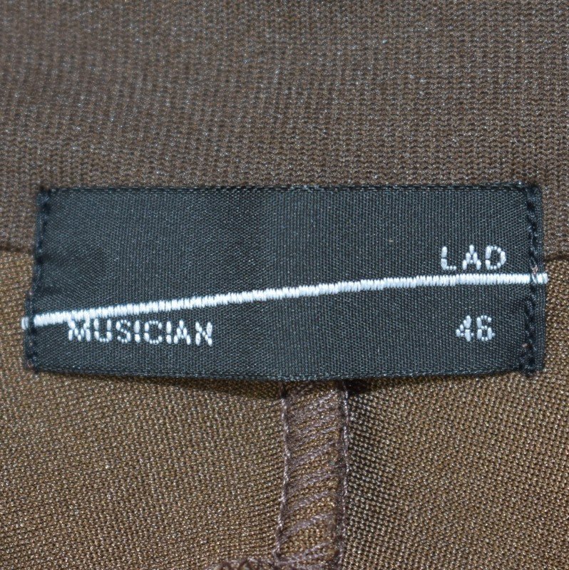 LAD MUSICIAN/ラッドミュージシャン　23SS　ワイドトラックジャケット　2123-613　サイズ：46　カラー：ブラック/ブラウン_画像3