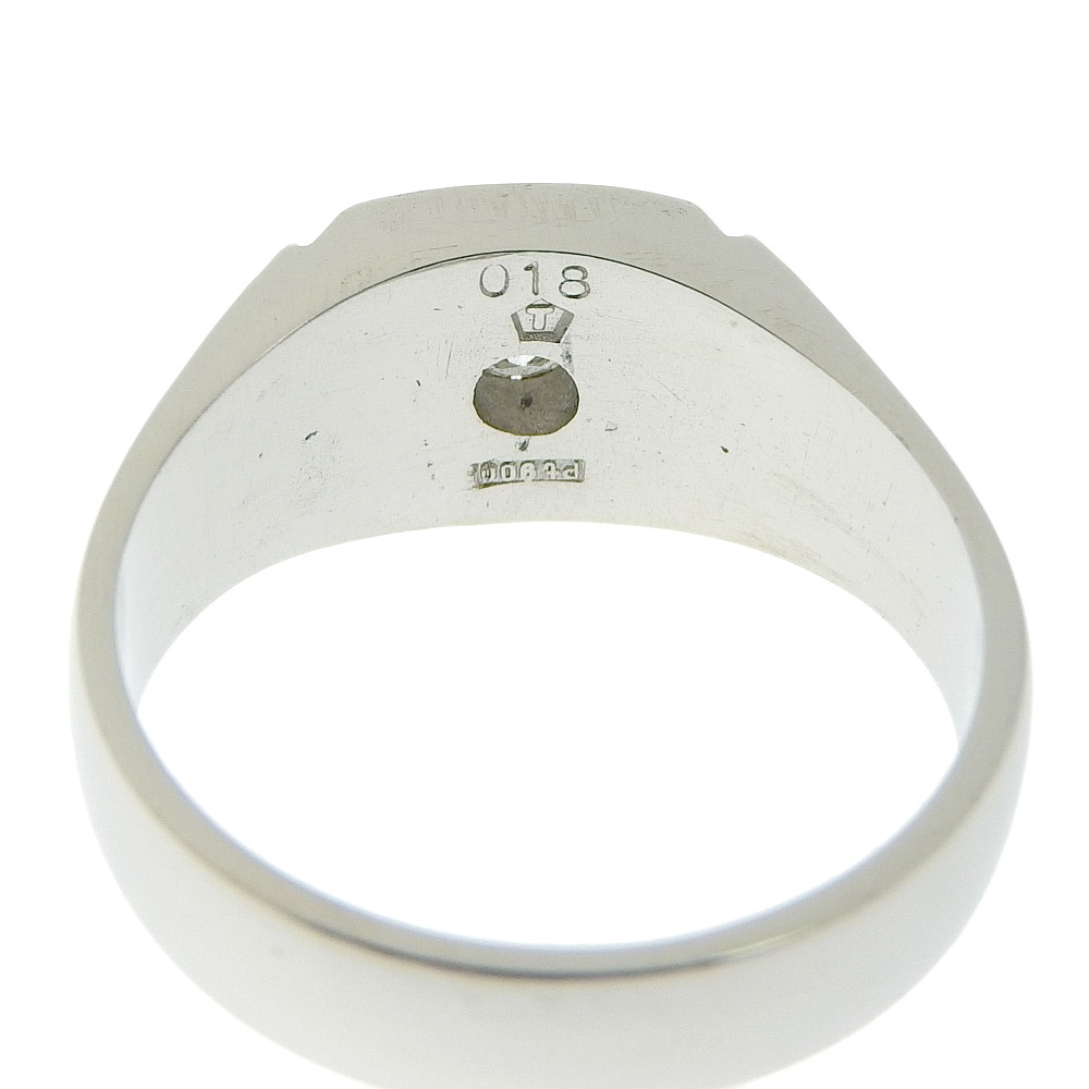 現品限り一斉値下げ! 22.5号 0.18ct ダイヤモンド Pt900 プラチナ