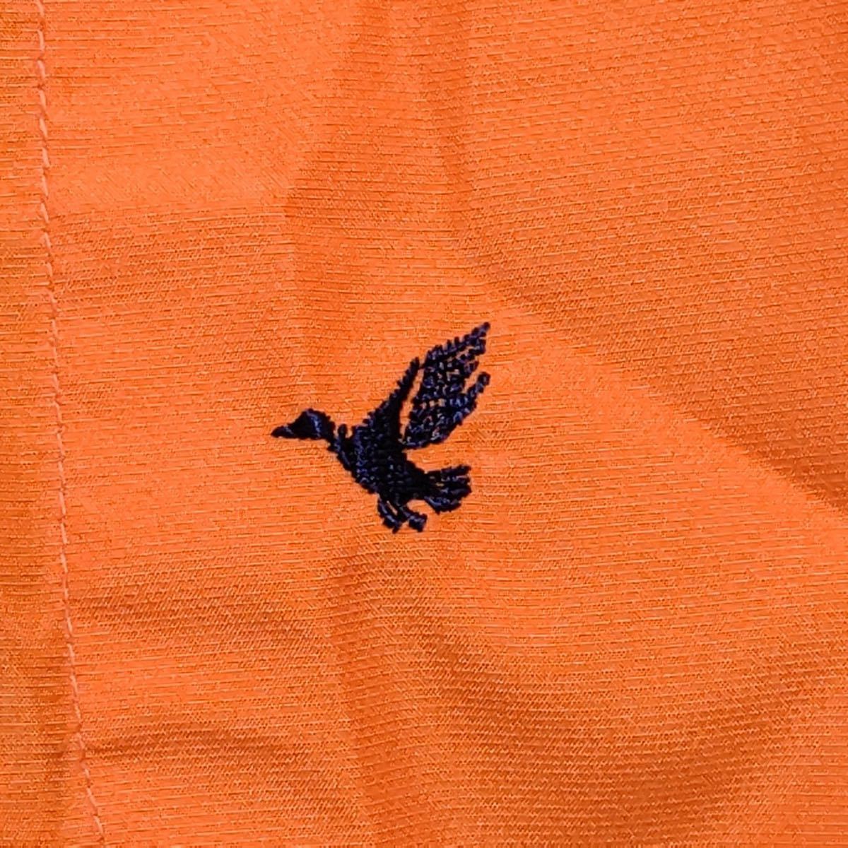 【Flying Scotsman】フライングスコッツマン 裏ボア シャカシャカ パンツ オレンジ 防寒着 暖パン ワンポイント刺繍 メンズ サイズM/11755j_画像7