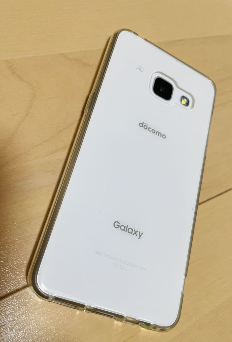 SAMSUNG docomo/ドコモ SC-04J Galaxy Feel ムーンホワイト★新品同様_画像2