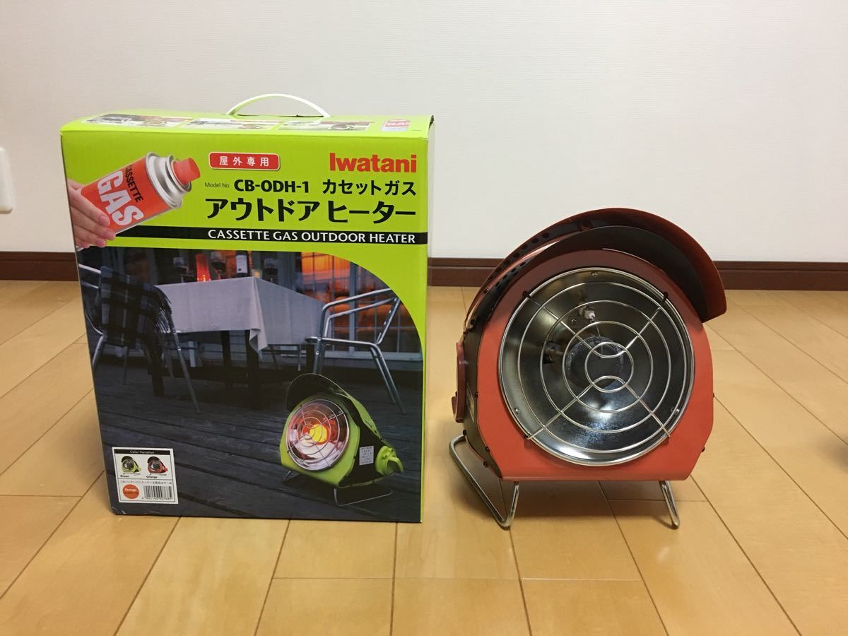 Iwatani Cassette Gas Outdoor Heater Cb Odh 1 Real Yahoo Auction Salling