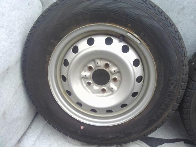 スタッドレス ヨコハマ iceGUARD G075 スチール 4本 175/80R15 5.5J 5