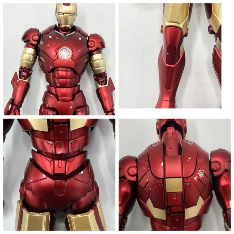 【中古】S.H.Figuarts アイアンマン マーク3 Birth of Iron Man EDITION アイアンマン 魂フィーチャーズ バンダイ BANDA[240092191733]_画像6