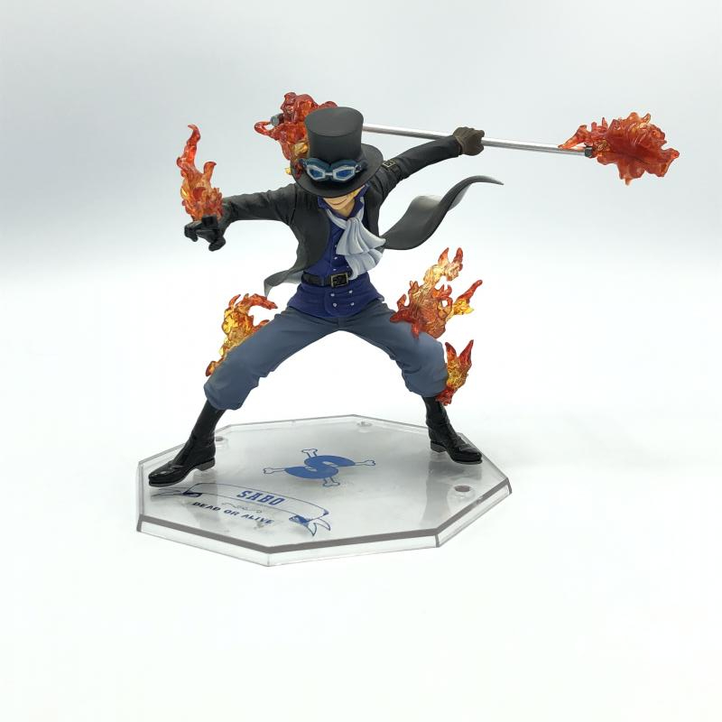 【中古】フィギュアーツZERO サボ 5th Anniversary Edition ワンピース バンダイ BANDAI フィギュア 全高約150mm[240010329451]の画像4