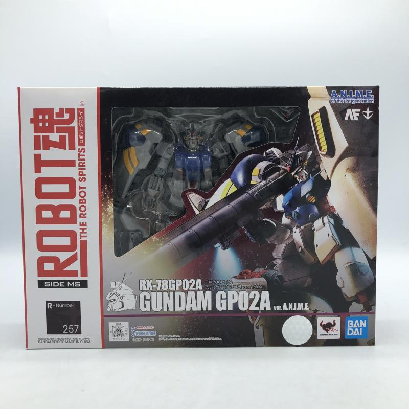 【中古】ROBOT魂 SIDE MS RX-78GP02A ガンダム試作2号機 ver. A.N.I.M.E. 機動戦士ガンダム0083 STARDUST MEMORY[240092234777]