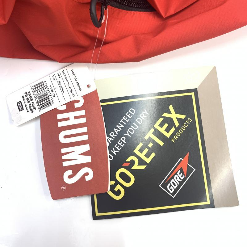 【中古】CHUMS Sprg Dl GORE-Tex Lgt Wgt JKT CH04-1255-K063-05 L レッド[240092244315]_画像5