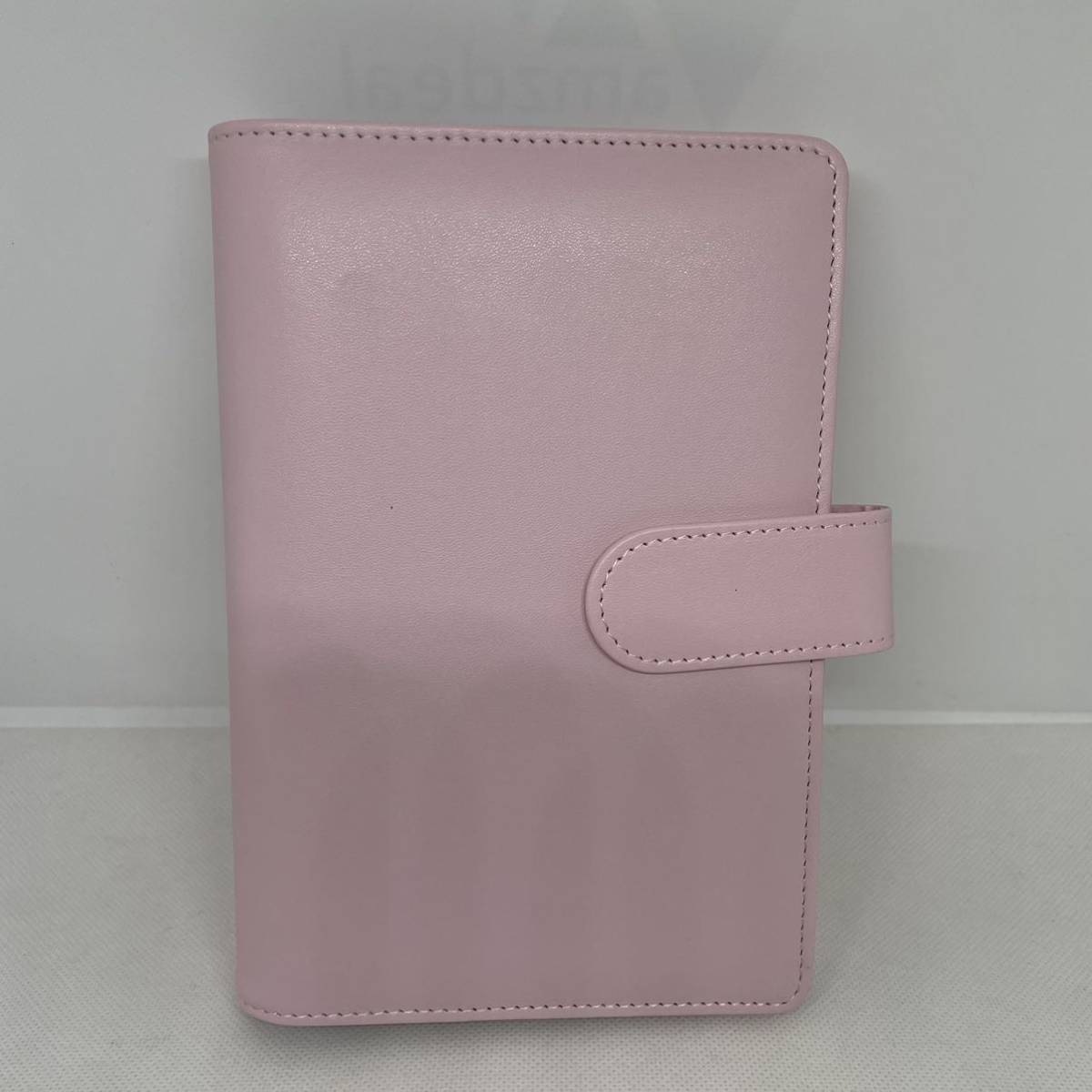 【ピンク】手帳　カードケース　A6 6穴　トレカケース　名刺ケース_画像4
