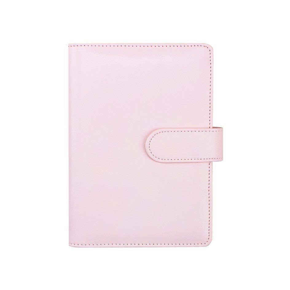 【ピンク】手帳　カードケース　A6 6穴　トレカケース　名刺ケース_画像1