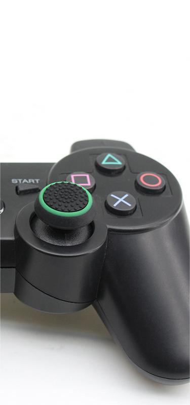 PS2 PS3 PS4 Xbox One Xbox 360用 コントローラ交換用アナログスティック カバー 4色8個 ;ZYX000250;_画像2