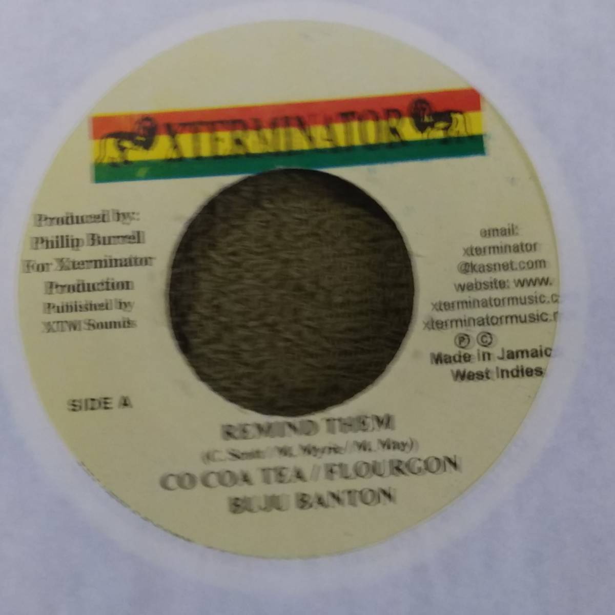 豪華３the Hardway Remind Them Cocoa Tea Flourgon Buju Banton　from Xterminator_画像1