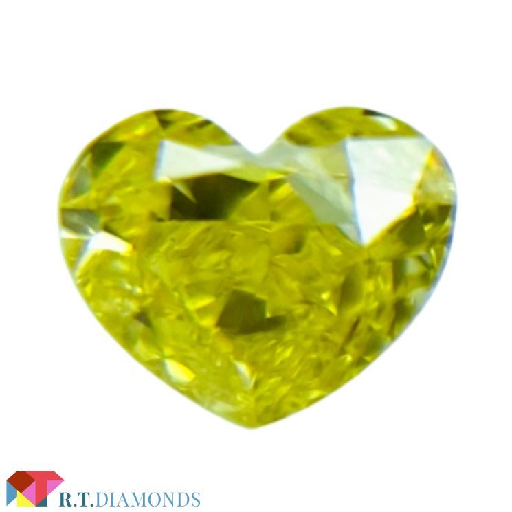 ダイヤモンド FANCY VIVID YELLOW 0.182ct HS/RT2238/CGL