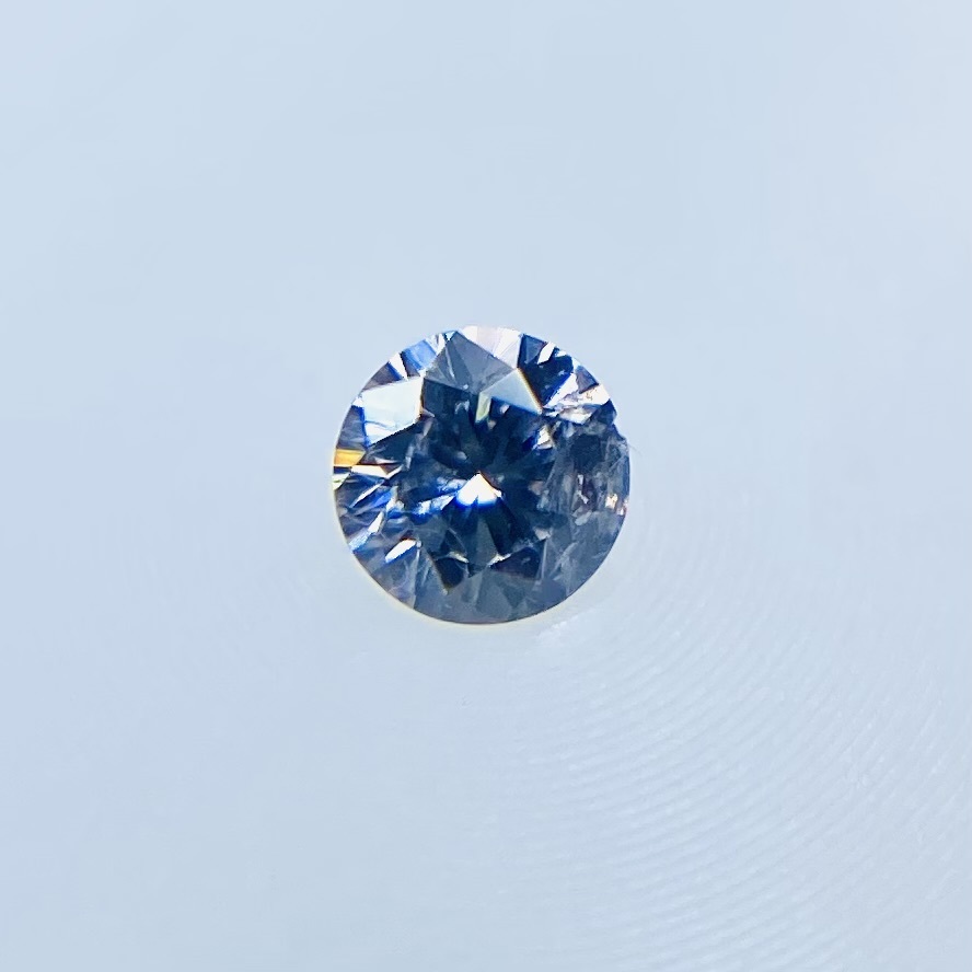 正規激安 FANCY GRAY VIOLET 0.029ct RD/RT1716/AGT ダイヤモンド
