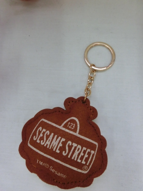  Sesame Street Big Bird rhinestone key holder approximately 8cm extra attaching 